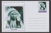 Mayling (Fantasy) Wild West - Chief Joseph glossy postal stationery card unused and fine