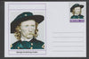 Mayling (Fantasy) Wild West - George Armstrong Custer glossy postal stationery card unused and fine