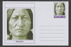 Mayling (Fantasy) Wild West - Sitting Bull glossy postal stationery card unused and fine