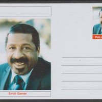 Palatine (Fantasy) Personalities - Erroll Garner glossy postal stationery card unused and fine