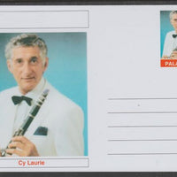 Palatine (Fantasy) Personalities - Cy Laurie glossy postal stationery card unused and fine