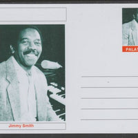 Palatine (Fantasy) Personalities - Jimmy Smith glossy postal stationery card unused and fine