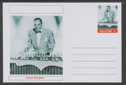 Palatine (Fantasy) Personalities - Lionel Hampton glossy postal stationery card unused and fine