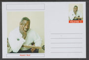 Palatine (Fantasy) Personalities - Howlin' Wolf glossy postal stationery card unused and fine