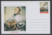Palatine (Fantasy) Personalities - John Lee Hooker glossy postal stationery card unused and fine