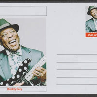 Palatine (Fantasy) Personalities - Buddy Guy glossy postal stationery card unused and fine