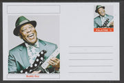 Palatine (Fantasy) Personalities - Buddy Guy glossy postal stationery card unused and fine