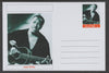 Palatine (Fantasy) Personalities - Josh White glossy postal stationery card unused and fine