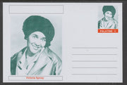 Palatine (Fantasy) Personalities - Victoria Spivey glossy postal stationery card unused and fine