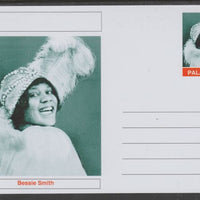 Palatine (Fantasy) Personalities - Bessie Smith glossy postal stationery card unused and fine