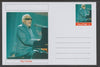 Palatine (Fantasy) Personalities - Ray Charles glossy postal stationery card unused and fine