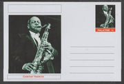 Palatine (Fantasy) Personalities - Coleman Hawkins glossy postal stationery card unused and fine