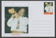 Palatine (Fantasy) Personalities - Teddy Buckner glossy postal stationery card unused and fine