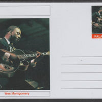 Palatine (Fantasy) Personalities - Wes Montgomery glossy postal stationery card unused and fine