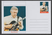 Palatine (Fantasy) Personalities - Kenny Burrell glossy postal stationery card unused and fine