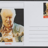 Palatine (Fantasy) Personalities - Herb Ellis glossy postal stationery card unused and fine