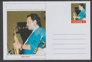 Palatine (Fantasy) Personalities - Stan Getz glossy postal stationery card unused and fine