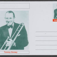 Palatine (Fantasy) Personalities - Tommy Dorsey glossy postal stationery card unused and fine