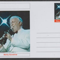 Palatine (Fantasy) Personalities - Monty Sunshine glossy postal stationery card unused and fine