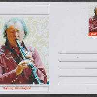 Palatine (Fantasy) Personalities - Sammy Rimington glossy postal stationery card unused and fine