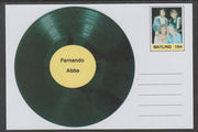 Mayling (Fantasy) Greatest Hits - Abba - Fernando - glossy postal stationery card unused and fine