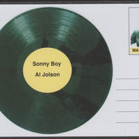 Mayling (Fantasy) Greatest Hits - Al Jolson - Sonny Boy - glossy postal stationery card unused and fine