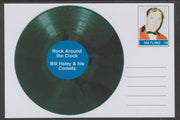 Mayling (Fantasy) Greatest Hits - Bill Haley & his Comets - Rock Around the Clock - glossy postal stationery card unused and fine