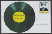 Mayling (Fantasy) Greatest Hits - Billie Holiday - Body and Soul - glossy postal stationery card unused and fine