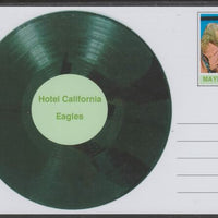Mayling (Fantasy) Greatest Hits - Eagles - Hotel California - glossy postal stationery card unused and fine