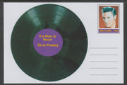 Mayling (Fantasy) Greatest Hits - Elvis Presley - It's Now or Never - glossy postal stationery card unused and fine