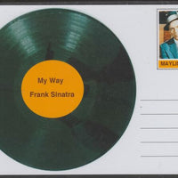 Mayling (Fantasy) Greatest Hits - Frank Sinatra - My Way - glossy postal stationery card unused and fine
