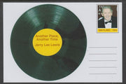 Mayling (Fantasy) Greatest Hits - Jerry Lee Lewis - Another Place, Another Time - glossy postal stationery card unused and fine