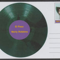 Mayling (Fantasy) Greatest Hits - Marty Robbins - El Paso - glossy postal stationery card unused and fine