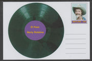Mayling (Fantasy) Greatest Hits - Marty Robbins - El Paso - glossy postal stationery card unused and fine