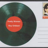 Mayling (Fantasy) Greatest Hits - Roy Orbison - Pretty Woman - glossy postal stationery card unused and fine