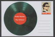 Mayling (Fantasy) Greatest Hits - Roy Orbison - Pretty Woman - glossy postal stationery card unused and fine