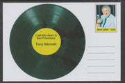 Mayling (Fantasy) Greatest Hits - Tony Bennett - I Left My Heart in San Francisco - glossy postal stationery card unused and fine