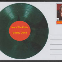 Mayling (Fantasy) Greatest Hits - Bobby Darin - Mack the Knife - glossy postal stationery card unused and fine