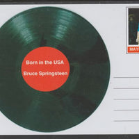 Mayling (Fantasy) Greatest Hits - Bruce Springsteen - Born in The USA - glossy postal stationery card unused and fine