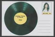 Mayling (Fantasy) Greatest Hits - Cher - Gypsies, Tramps & Thieves - glossy postal stationery card unused and fine