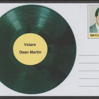 Mayling (Fantasy) Greatest Hits - Dean Martin - Volare - glossy postal stationery card unused and fine
