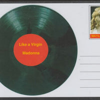 Mayling (Fantasy) Greatest Hits - Madonna - Like a Virgin - glossy postal stationery card unused and fine