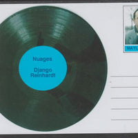 Mayling (Fantasy) Greatest Hits - Django Reinhardt - Nuages - glossy postal stationery card unused and fine