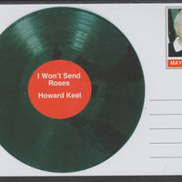 Mayling (Fantasy) Greatest Hits - Howard Keel - I Won't Send Roses - glossy postal stationery card unused and fine