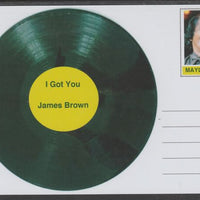 Mayling (Fantasy) Greatest Hits - James Brown - I Got You - glossy postal stationery card unused and fine