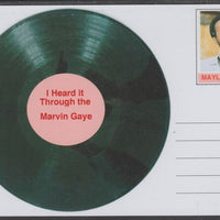 Mayling (Fantasy) Greatest Hits - Marvin Gaye - I Heard it Through the Grapevine - glossy postal stationery card unused and fine