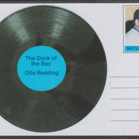 Mayling (Fantasy) Greatest Hits - Otis Redding - The Dock of the Bay - glossy postal stationery card unused and fine