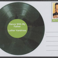 Mayling (Fantasy) Greatest Hits - Luther Vandross - Dance With My Father- glossy postal stationery card unused and fine