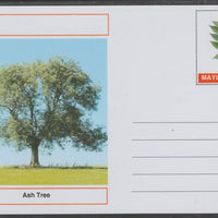 Mayling (Fantasy) Trees - Ash - glossy postal stationery card unused and fine