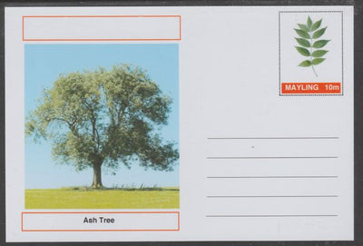 Mayling (Fantasy) Trees - Ash - glossy postal stationery card unused and fine